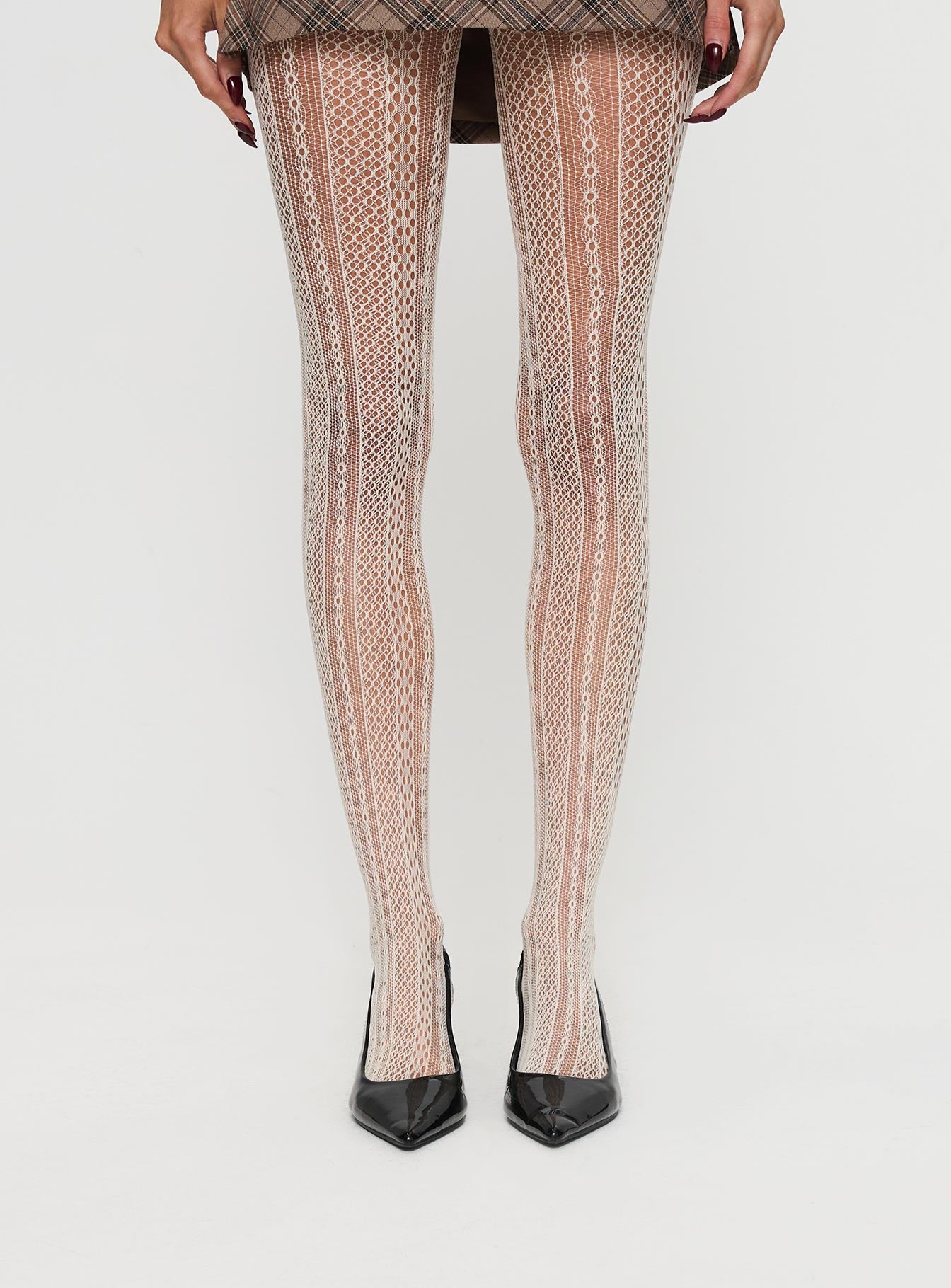 Vaugn Lace Stocking Cream、mySite、solidvoid