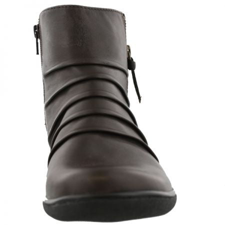 Clarks Women Easy On And Off Back Zipper Winter Dress Casual Boots、mySite、dreamappss