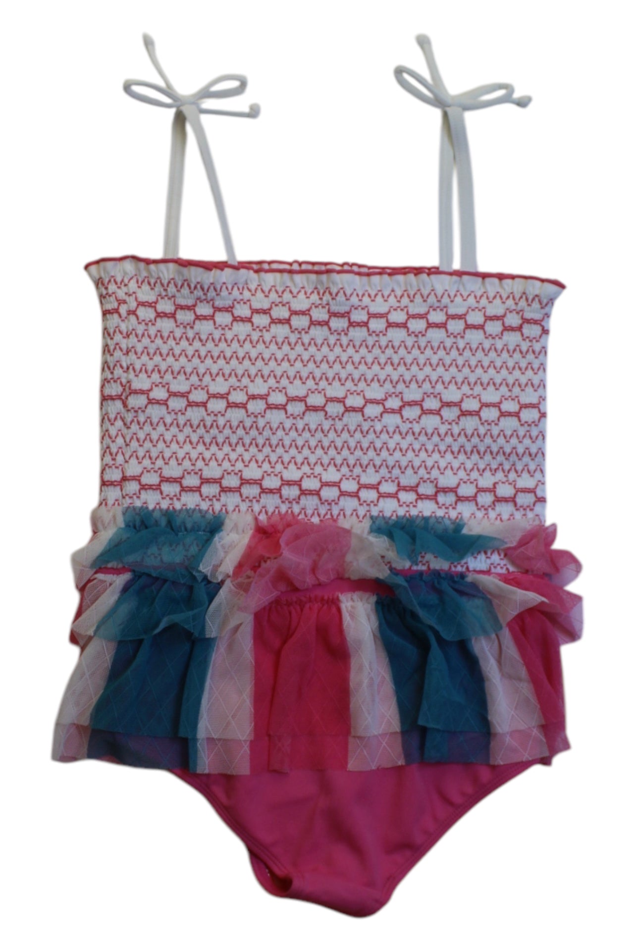 Sunseeker Tulle Ruffle Swimsuit 5-6T、mySite、g9winljtr