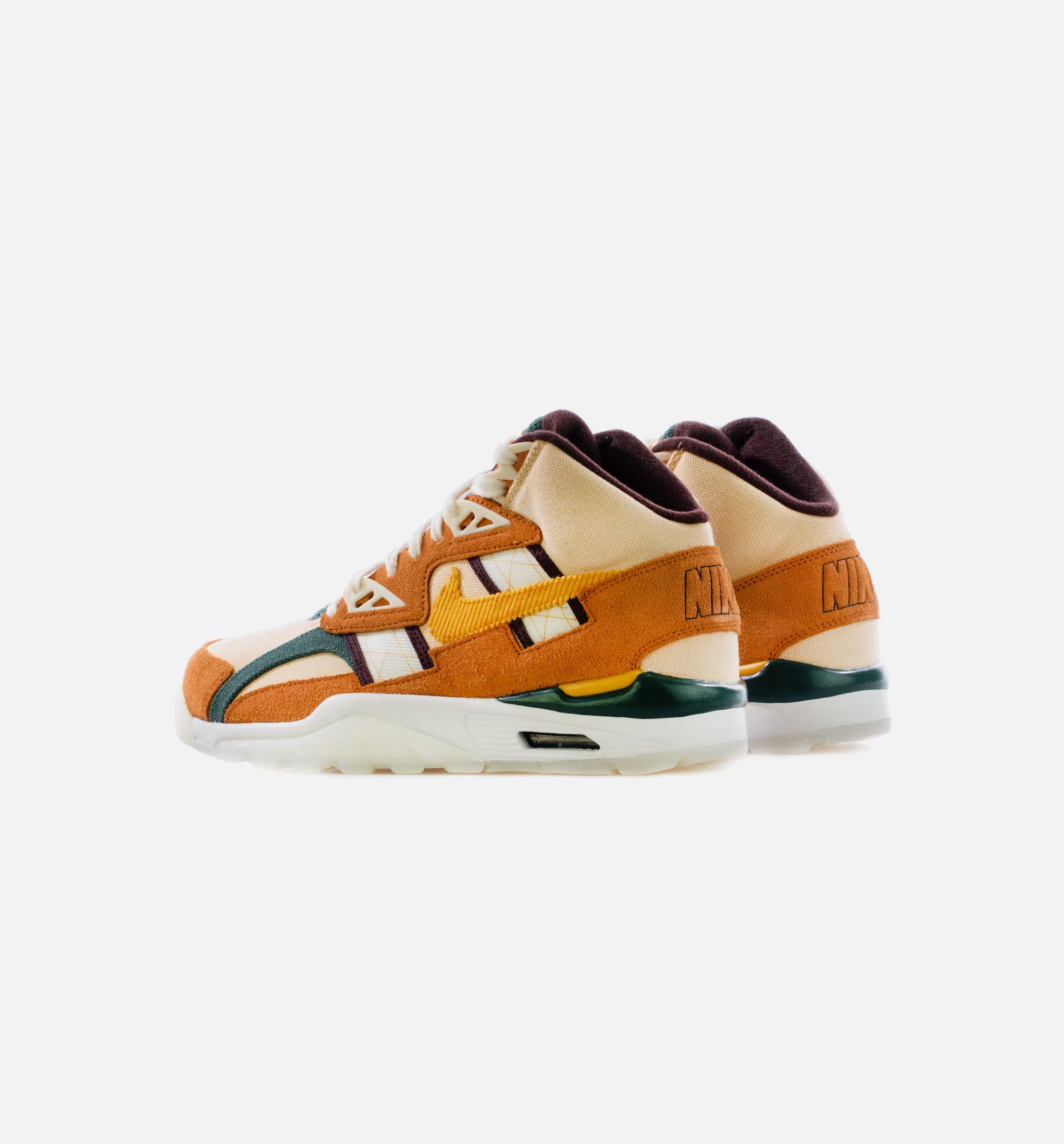 Air Trainer SC High Mens Lifestyle Shoe - Tan/Yellow/Green、mySite、dreamappss