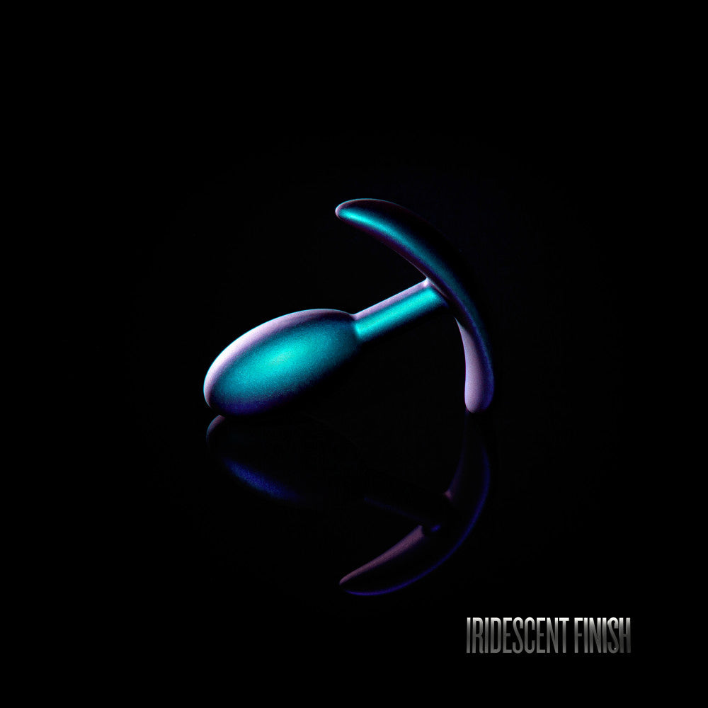 Anal Adventures Matrix By Blush® | The Nebula Plug: 3.5 inch Vibrating Inner Ball Butt Plug in Lunar Blue | With Stayput™ Technology & Anchortech™ Base、mySite、bottomscart