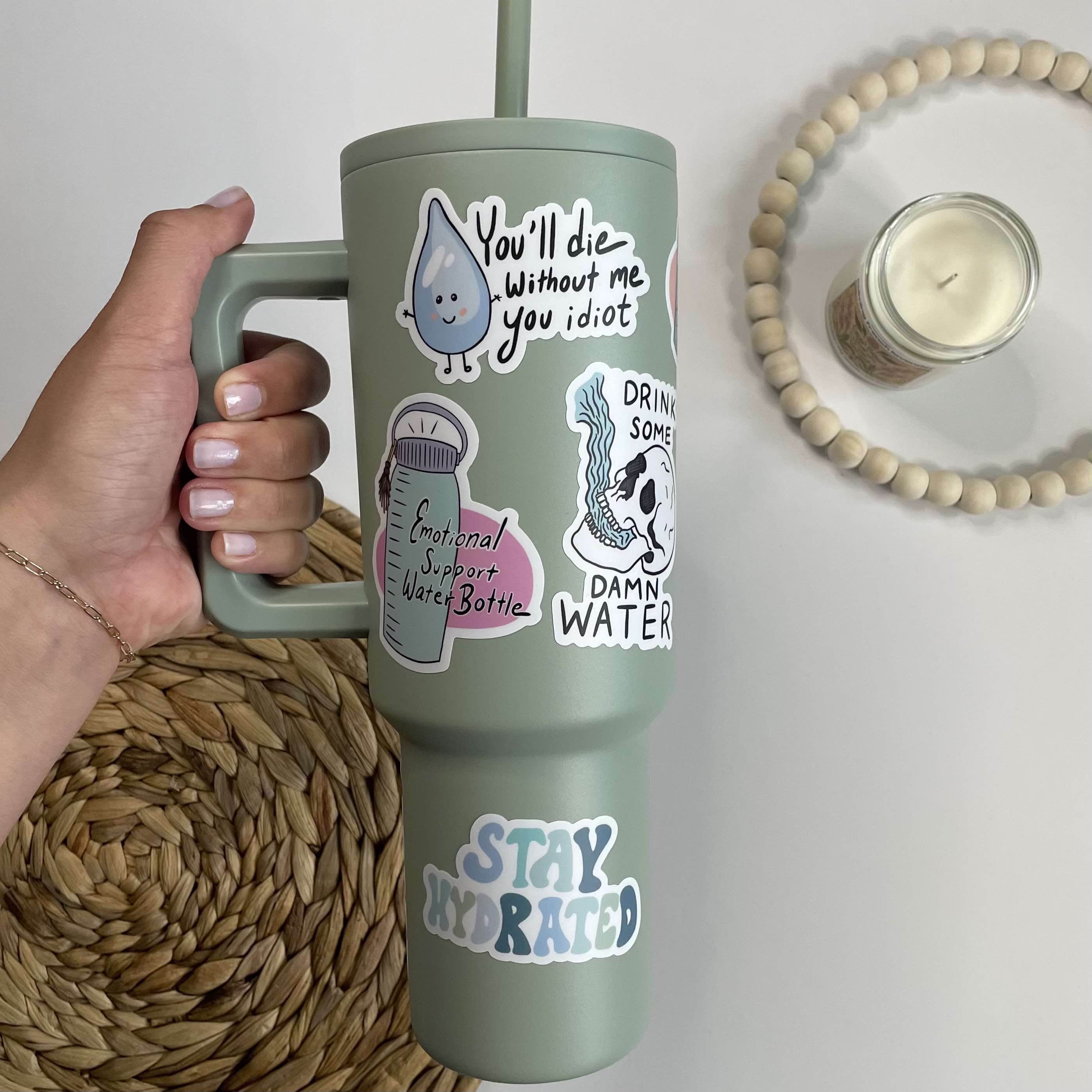  Stay Hydrated Sticker 11 Pack、mySite、ghnorth