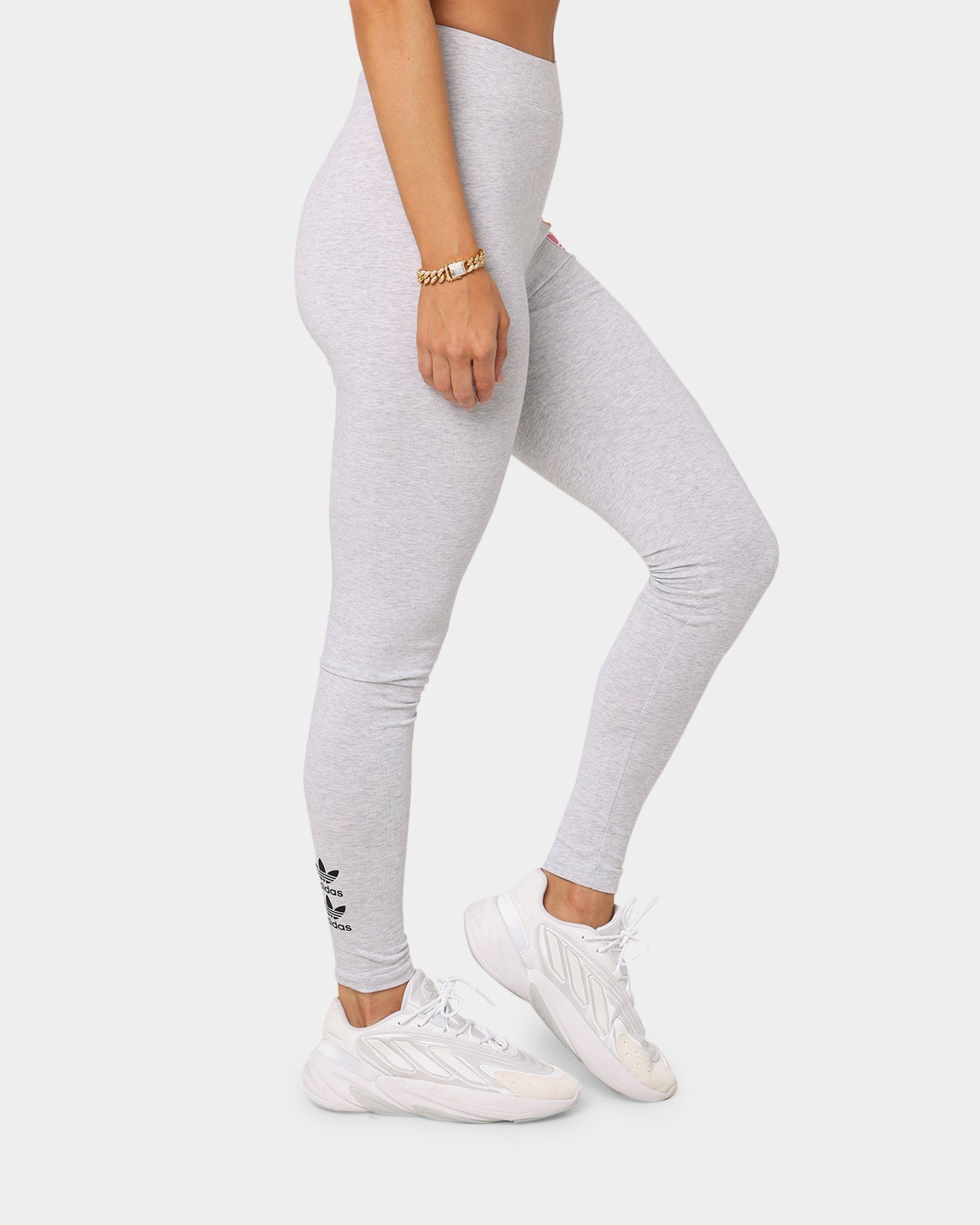 Adidas Women's Logo Play Leggings Light Marle、mySite、zt4zffjzw