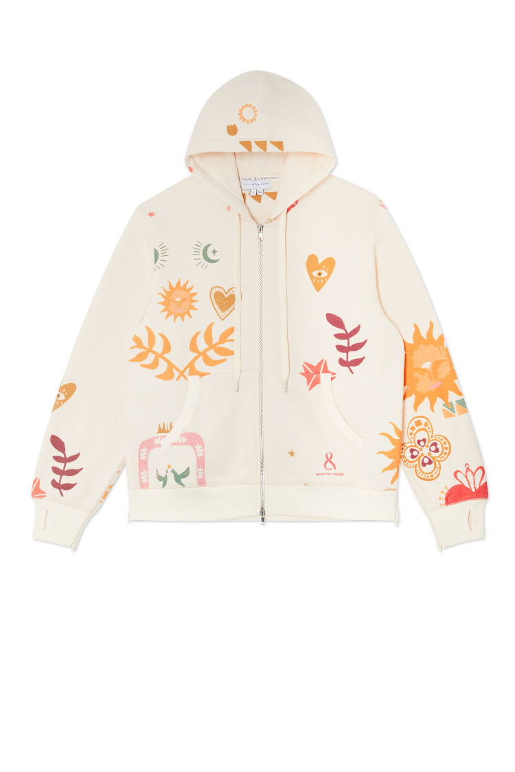 Cream Sundazed Accessible Hoodie、mySite、solidvoid