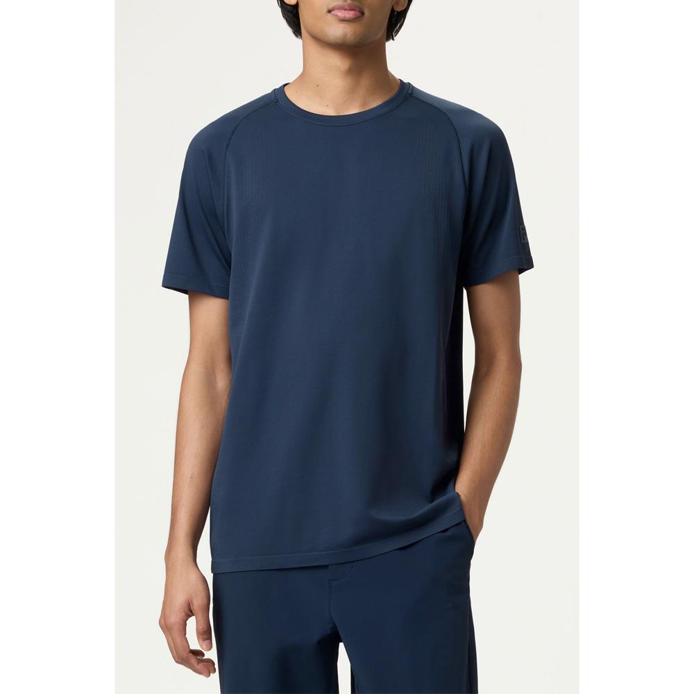 Fila Men's Casa Lucky Ace Seamless Crew - Fila Navy