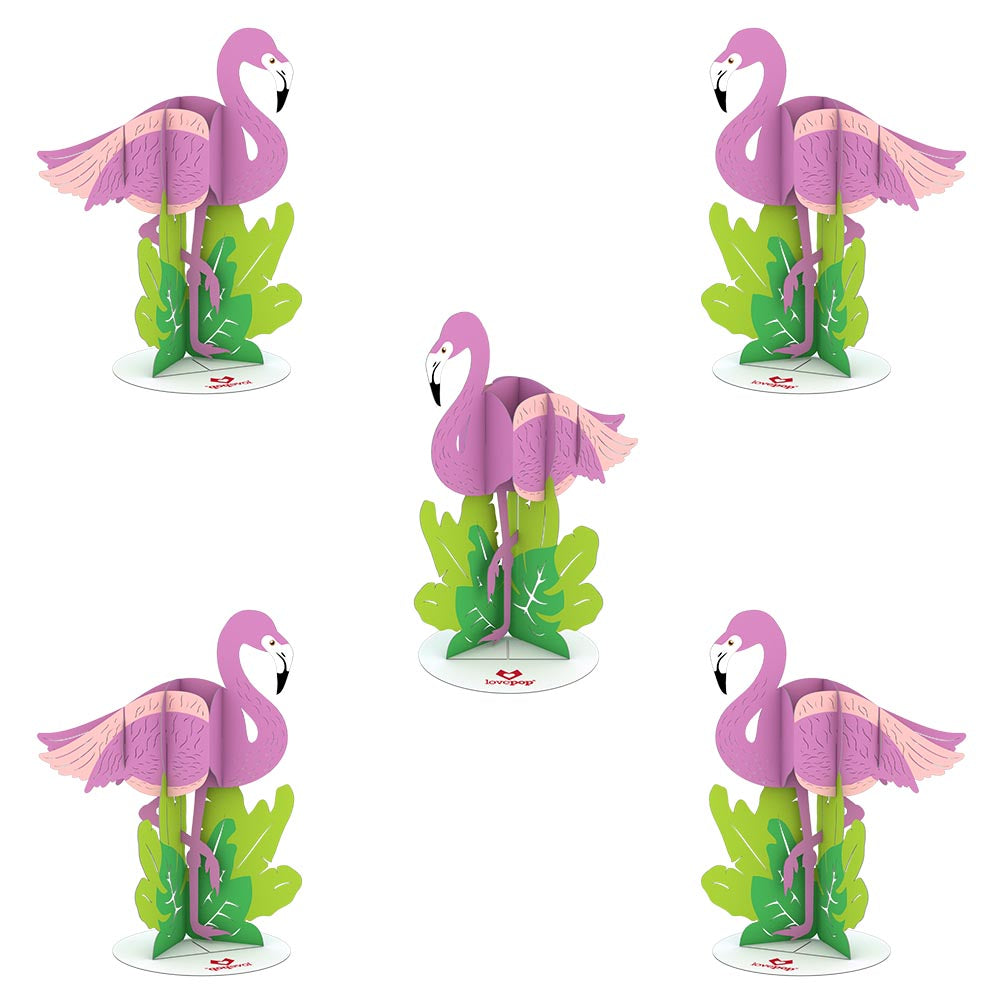 Stickerpop™: Flamingo (5-Pack)、mySite、solidvoid