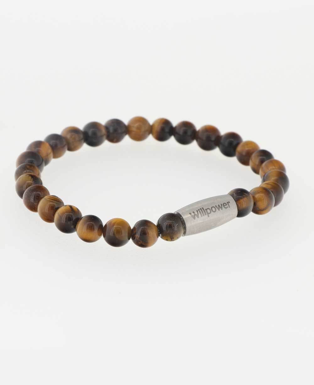 Willpower Tiger's Eye Gemstone Bracelet、mySite、topwebapps