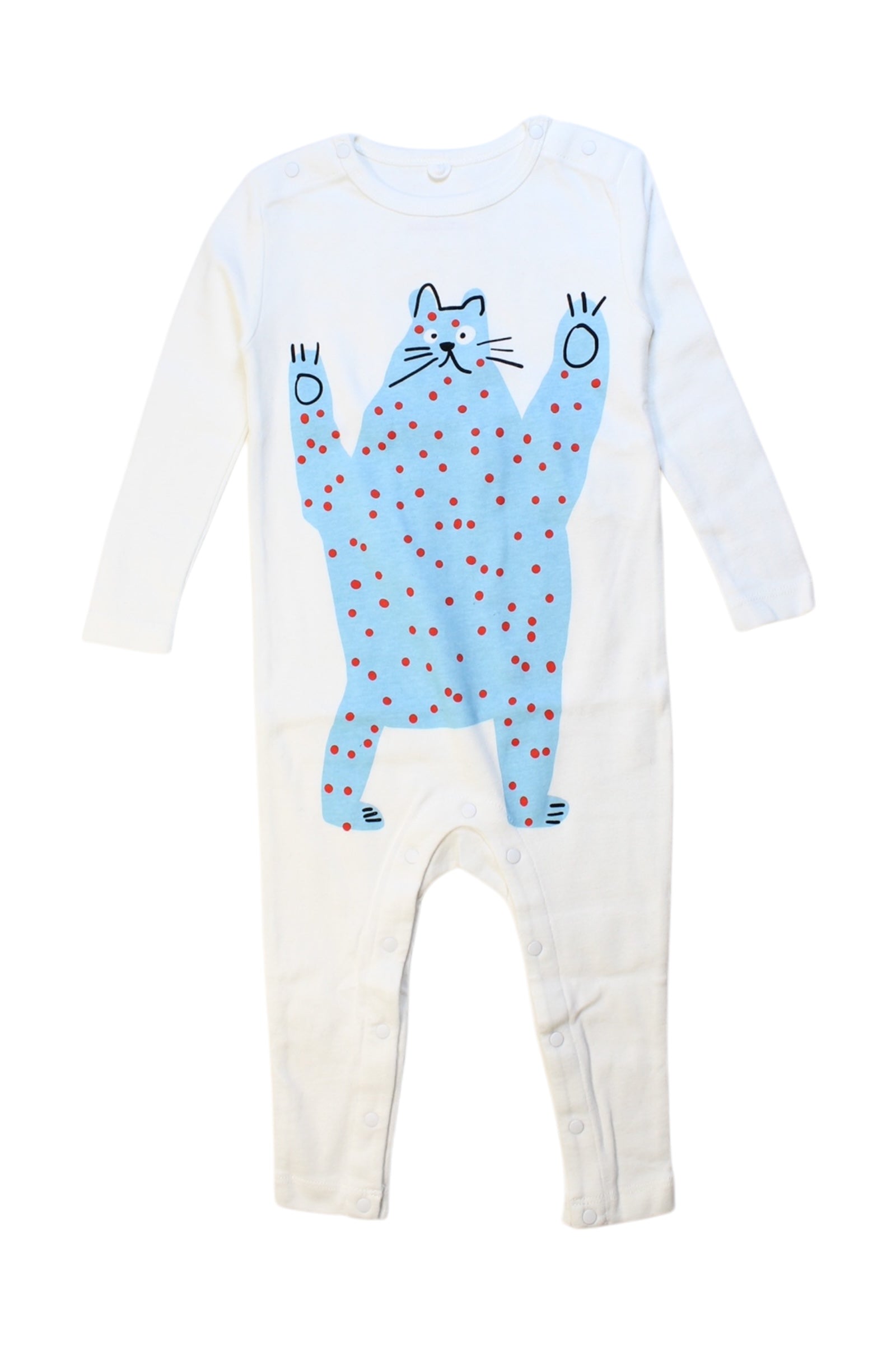 Stella McCartney Cat Print Long Sleeve Bodysuit 12-18M、mySite、g9winljtr