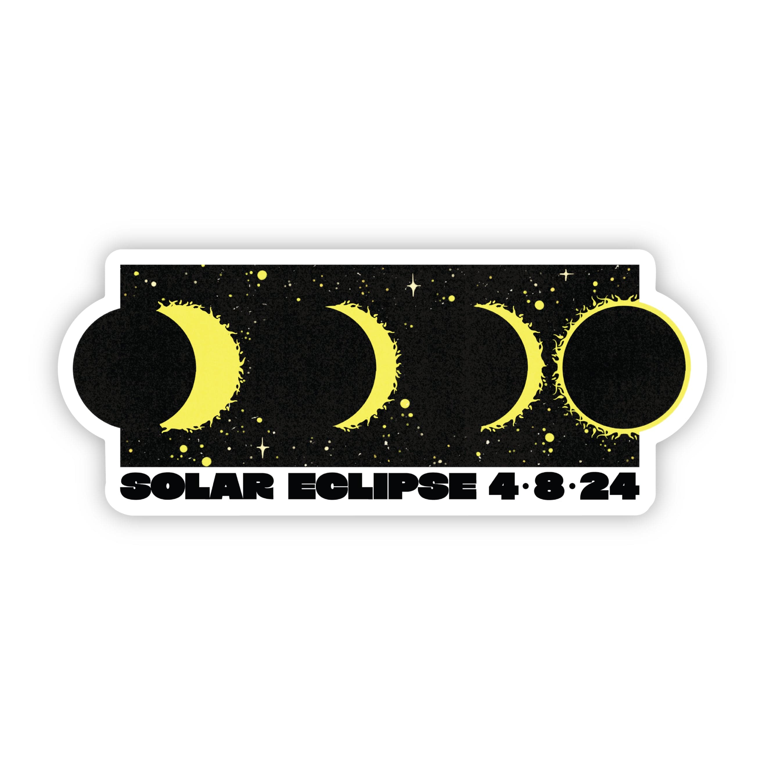  Solar Eclipse Timelapse Sticker | April 8, 2024、mySite、ghnorth