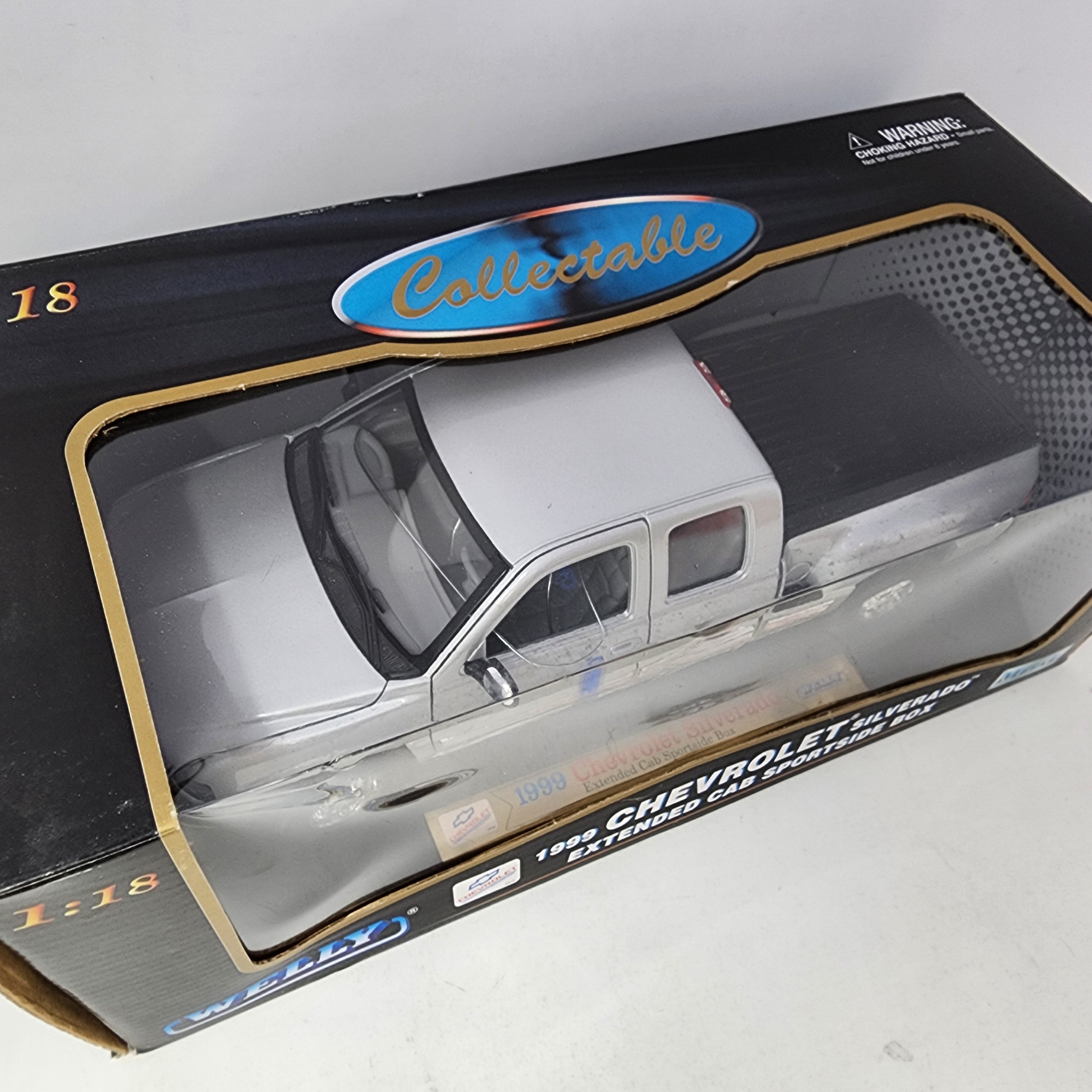 1999 Chevrolet Silverado Extended Cab Sportside Box * Welly Collectibles 1/18 Scale、mySite、hgirdovlk