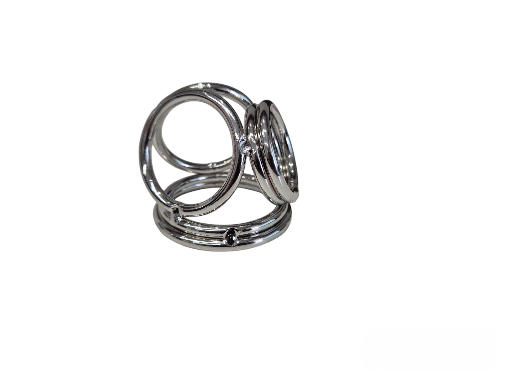 Amigo BDSM Stainless Steel Triple Cock Ring | Stronger Erection、mySite、bottomscart
