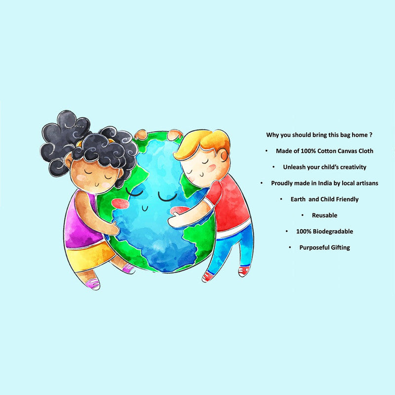 DIY Colouring Tote Bag | Underwater World Printed、mySite、camillekostekn