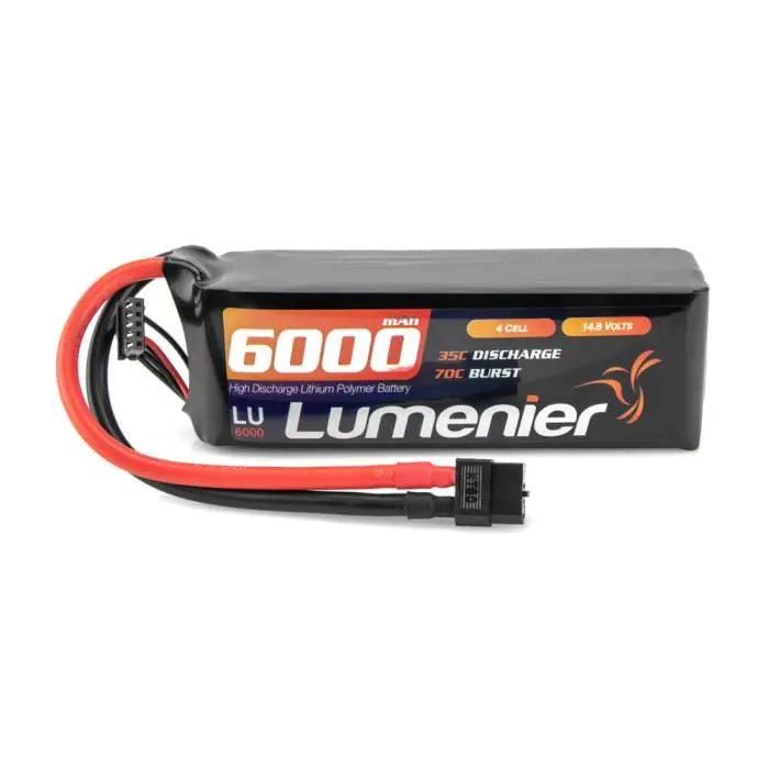  Lumenier 6000mAh 4S 35c LiPo Battery - XT60、mySite、merchandisen