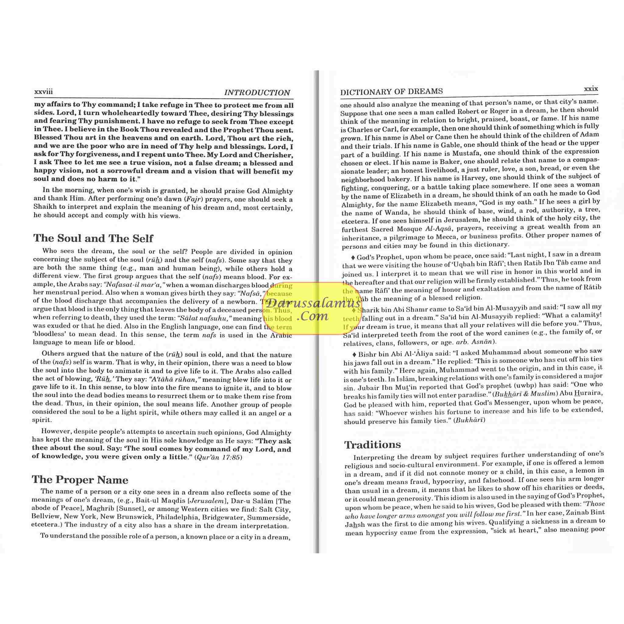 Ibn Seerin's Dictionary of Dreams: According to Islamic Inner Traditions By Muhammad M. Al-Akili、mySite、topwebapps