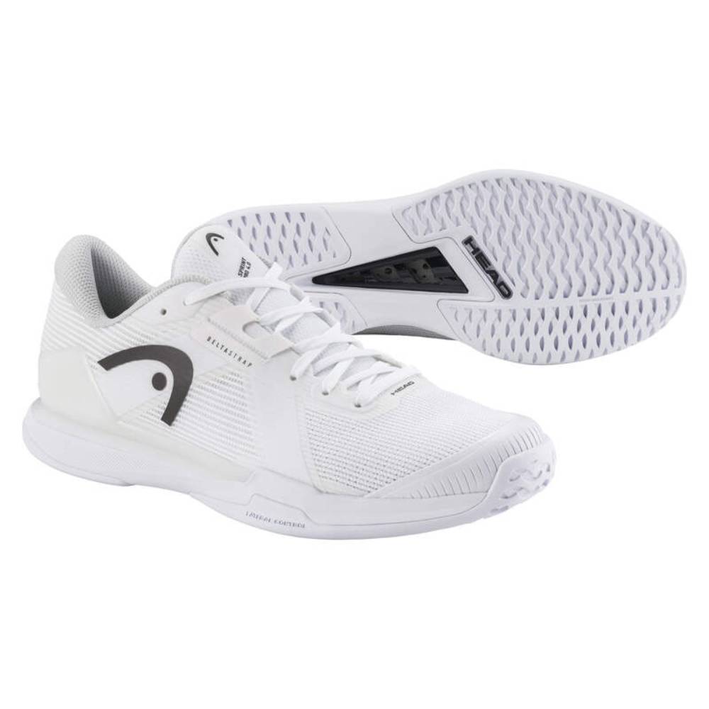 Head Sprint Pro 4.0 Men's Tennis Shoe (White/Black)