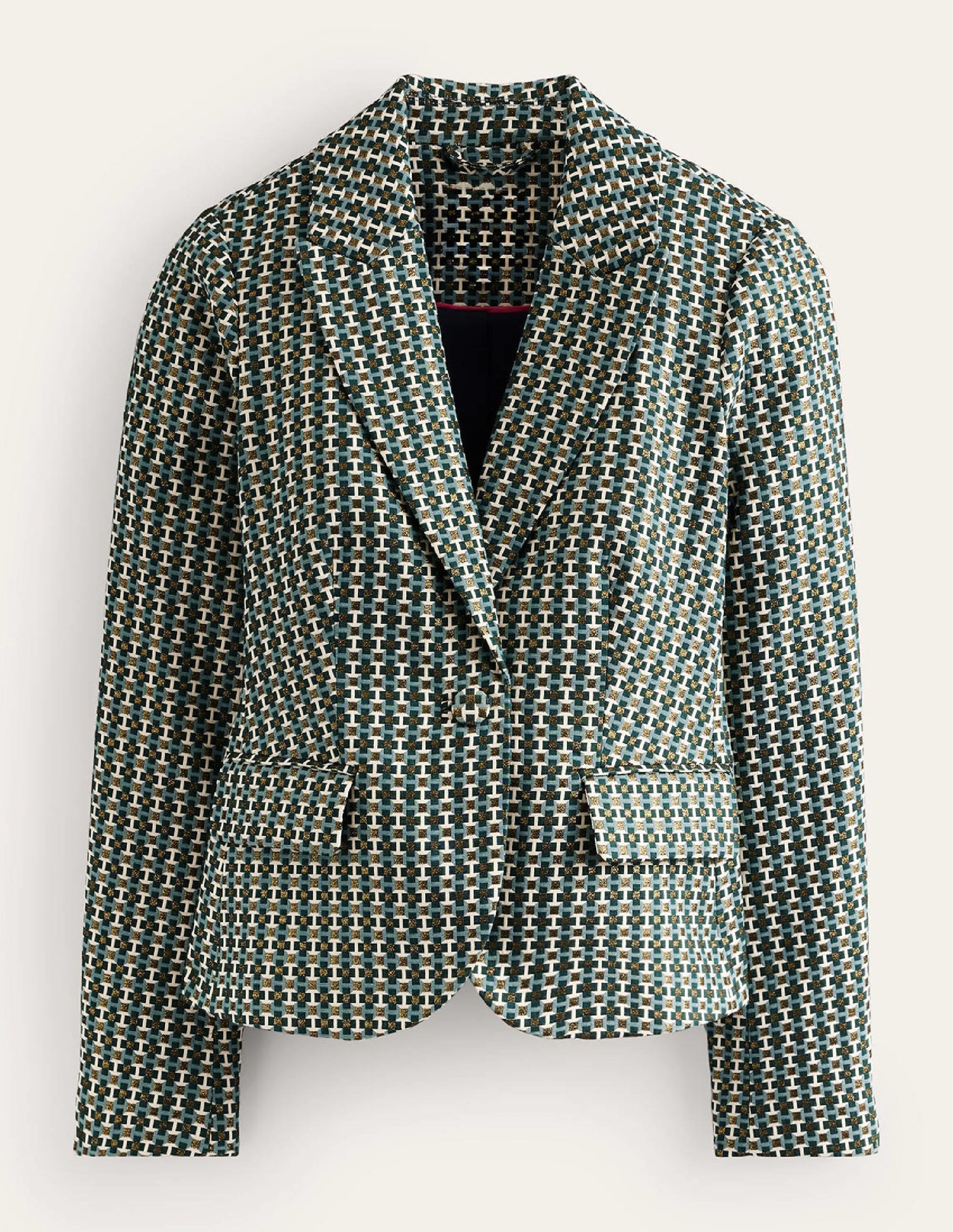  Canonbury Jacquard Blazer-Jacquard、mySite、ashleygrahame