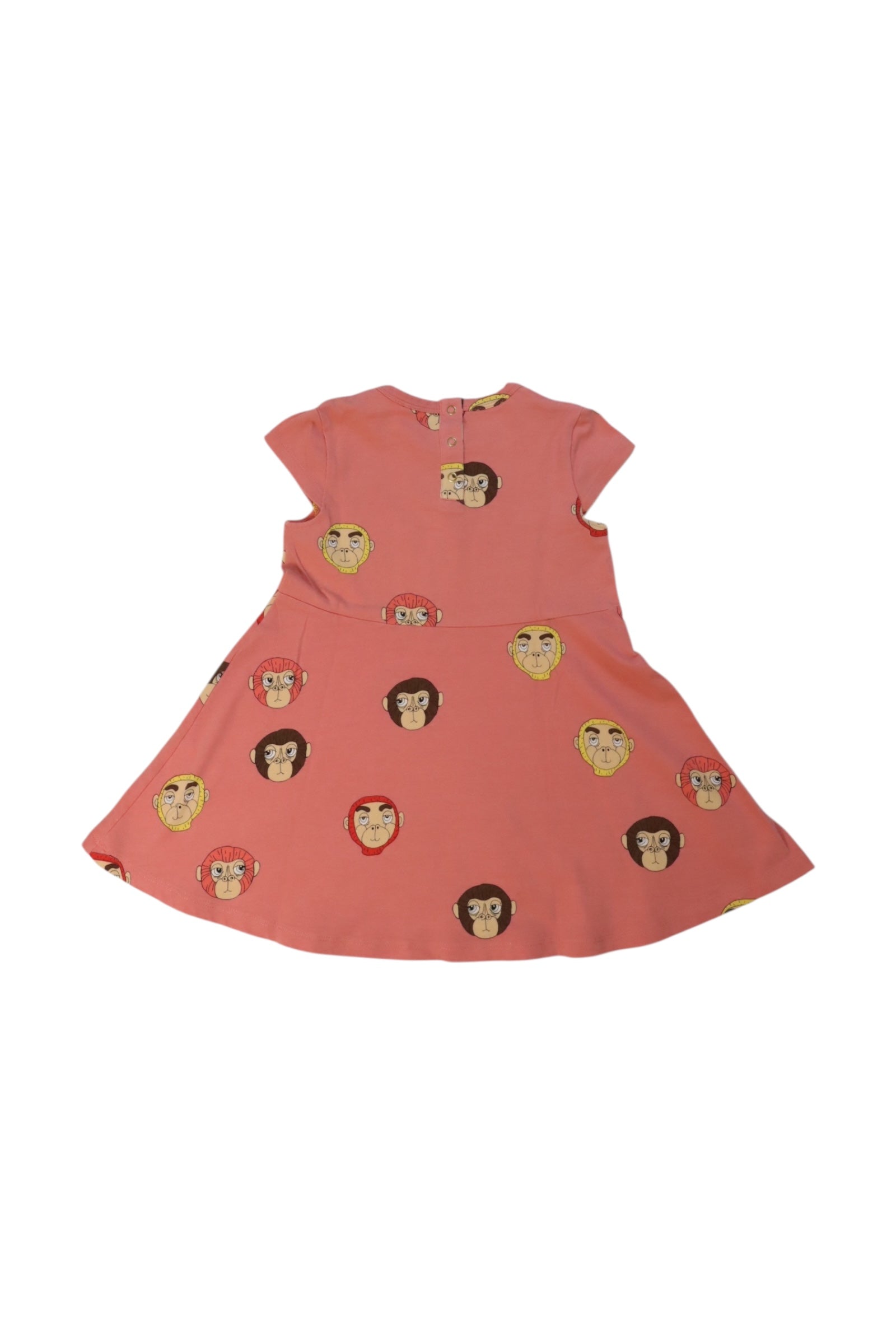 Mini Rodini Short Sleeve Animal Pattern Dress 2T、mySite、g9winljtr