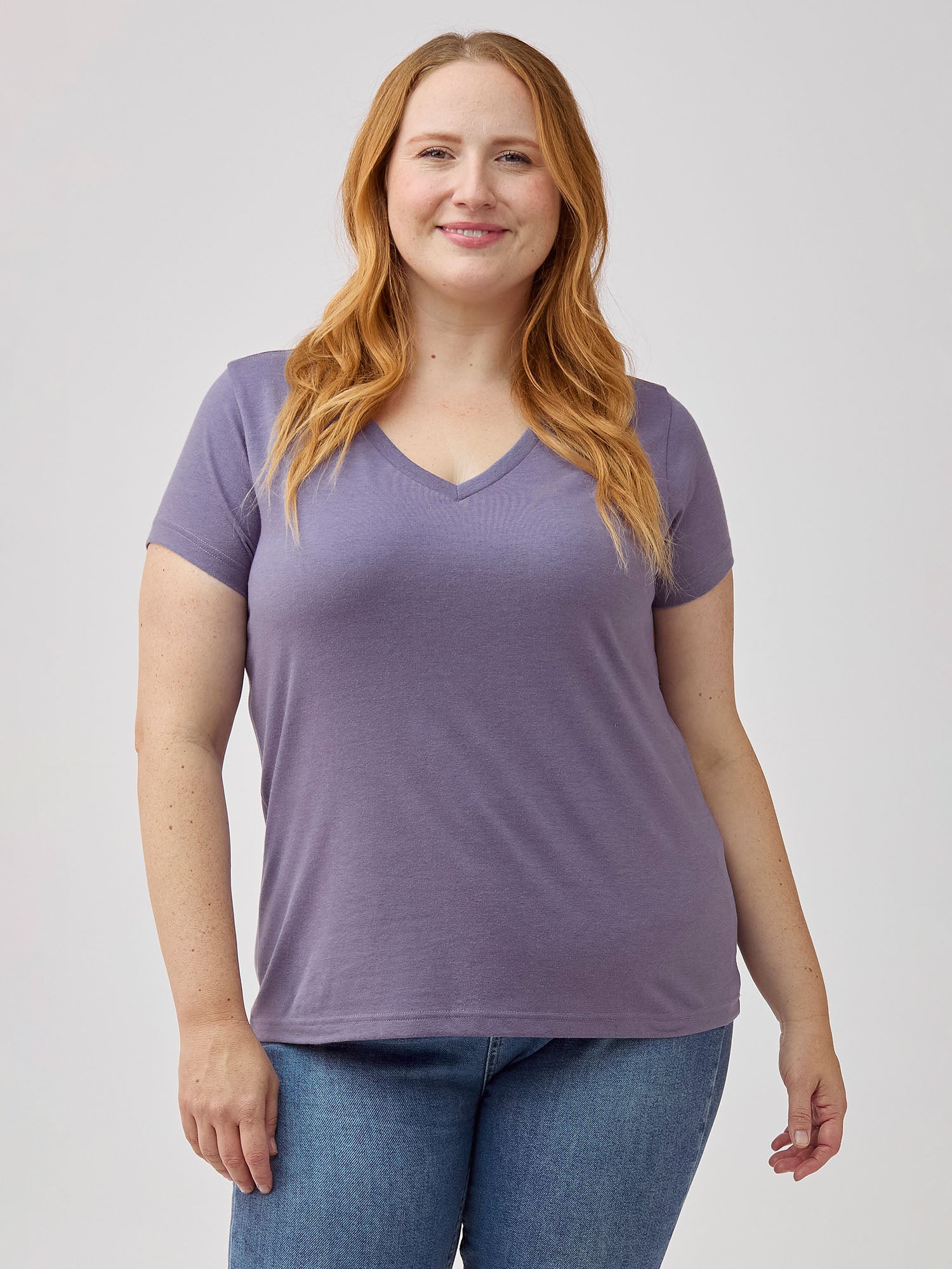  Women's Flint Purple V-Neck、mySite、ghnorth