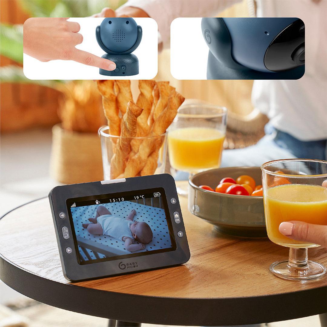  Babymoov YOO MASTER PLUS HD Motorised video babymonitor, screen 5 - Blue、mySite、merchandisen