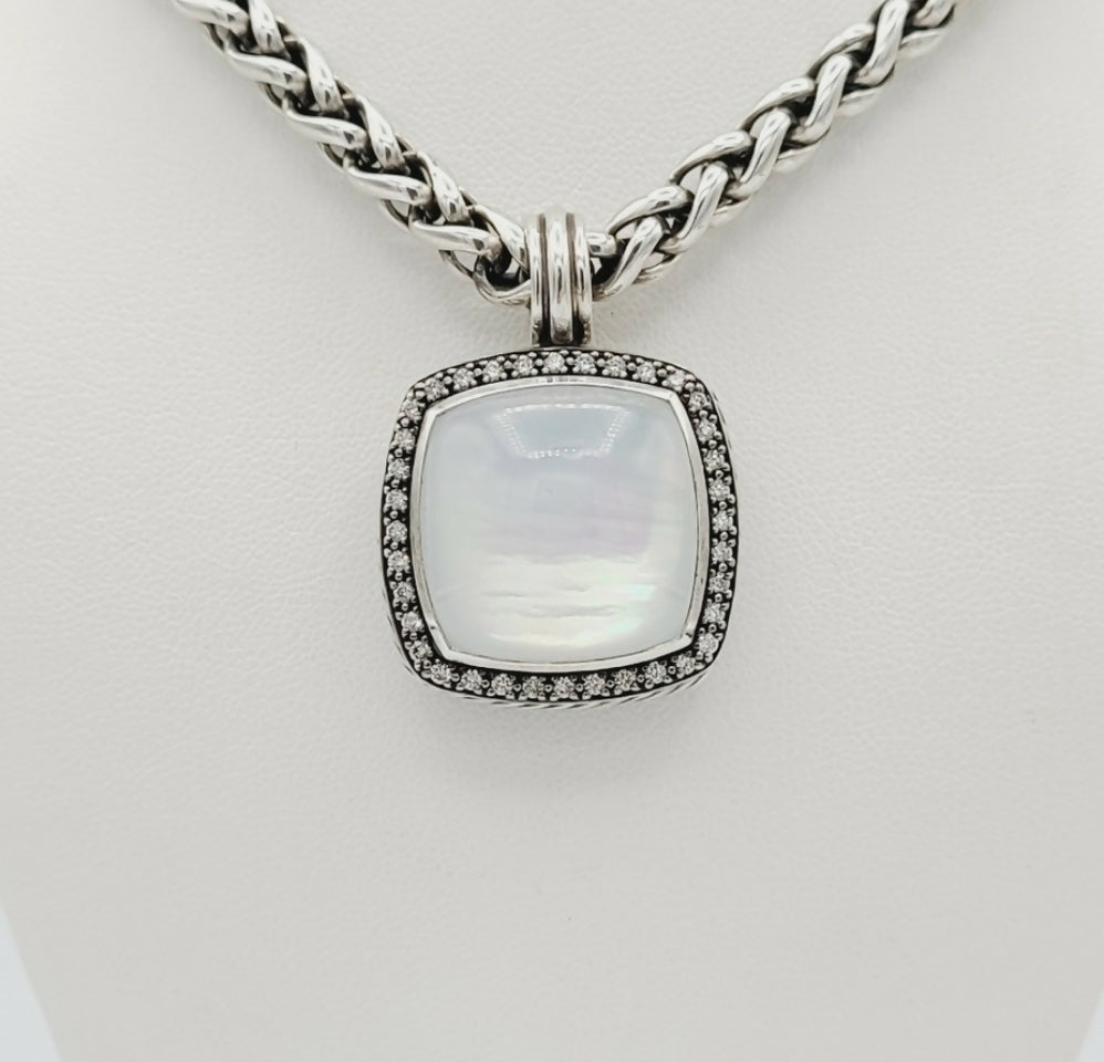 David Yurman Albion Moonlight Ice Pendant 鈥?Moonstone、mySite、hinf8tx79