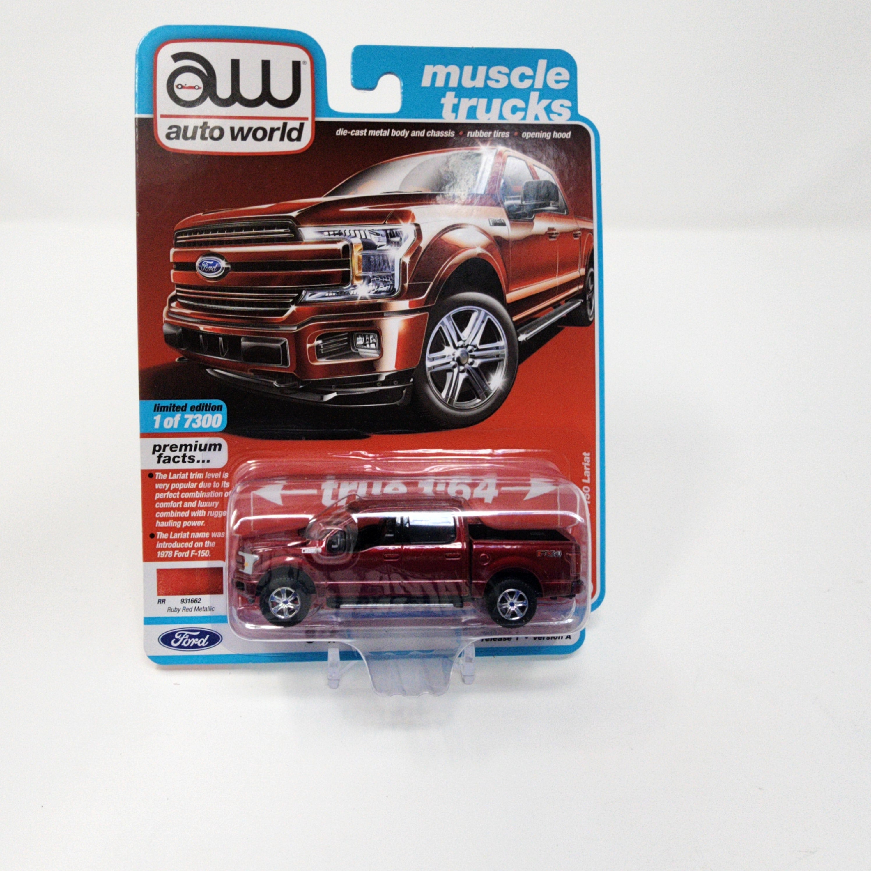 2018 Ford F-150 Lariat * Ruby Red Metallic * Auto World Muscle Trucks、mySite、hgirdovlk