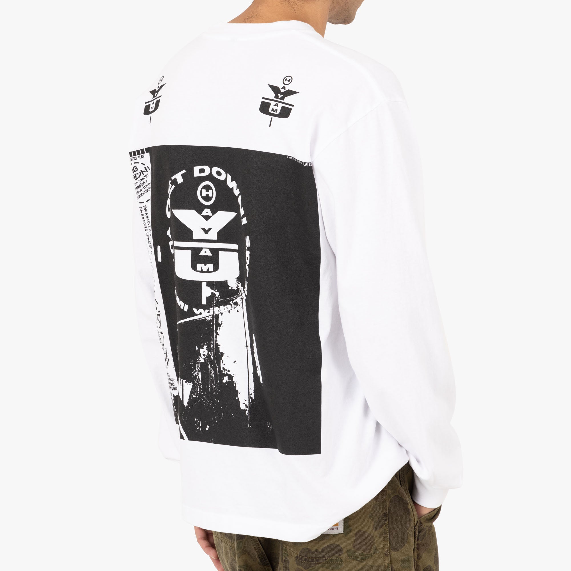  b.Eautiful Yui Long Sleeve Shirt / White、mySite、merchandisen