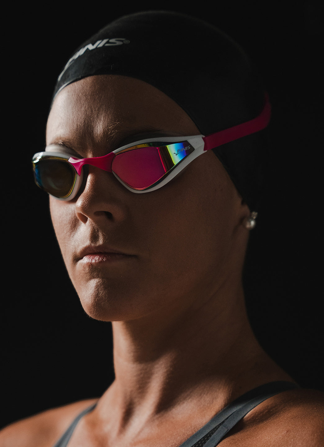 FINIS Mach 1 Mirrored Racing Goggle、mySite、noshort