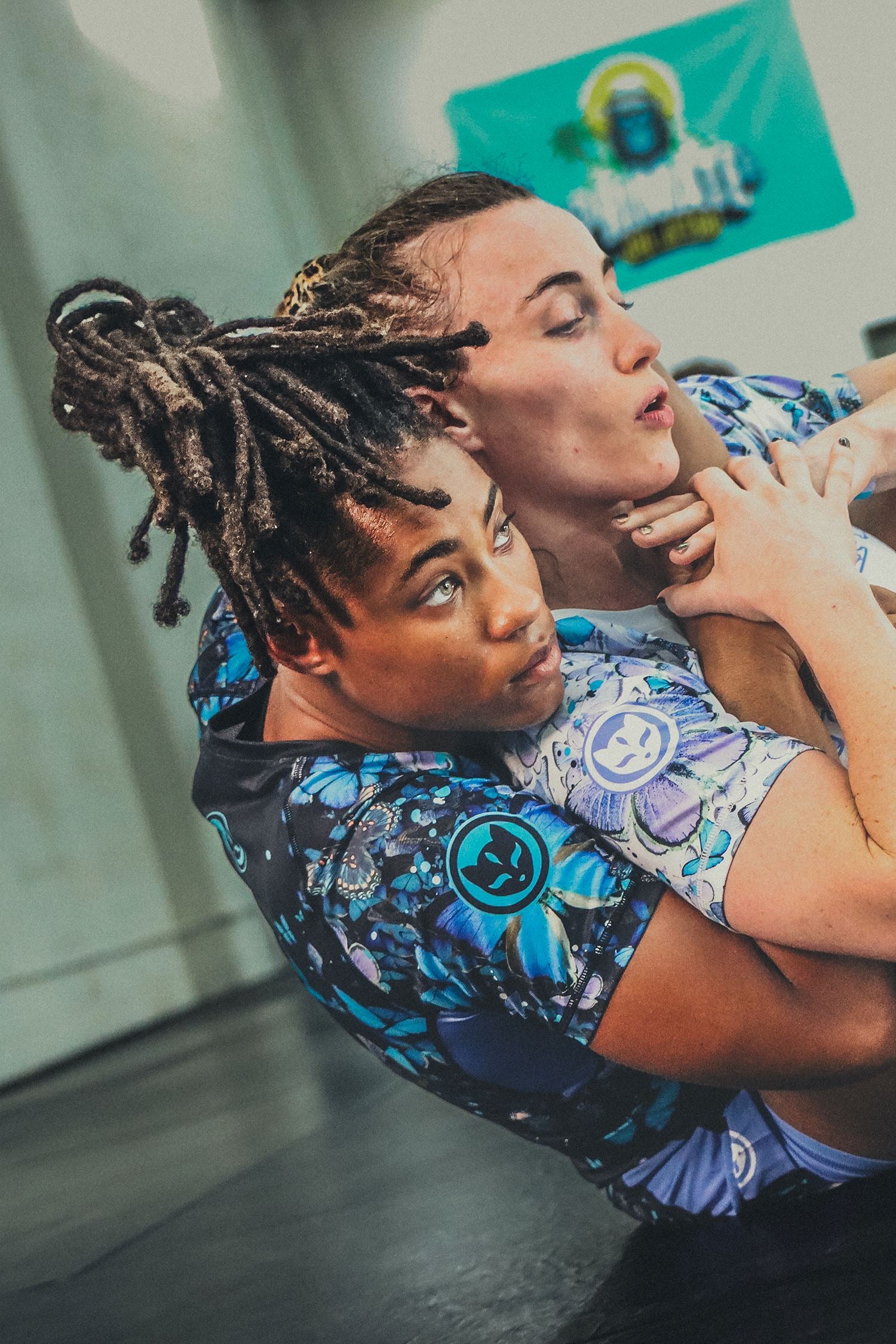 Women's Lyzz Mitrovic Butterfly Jiu Jitsu Rashguard - Short Sleeve、mySite、gigharbornorthrealestate