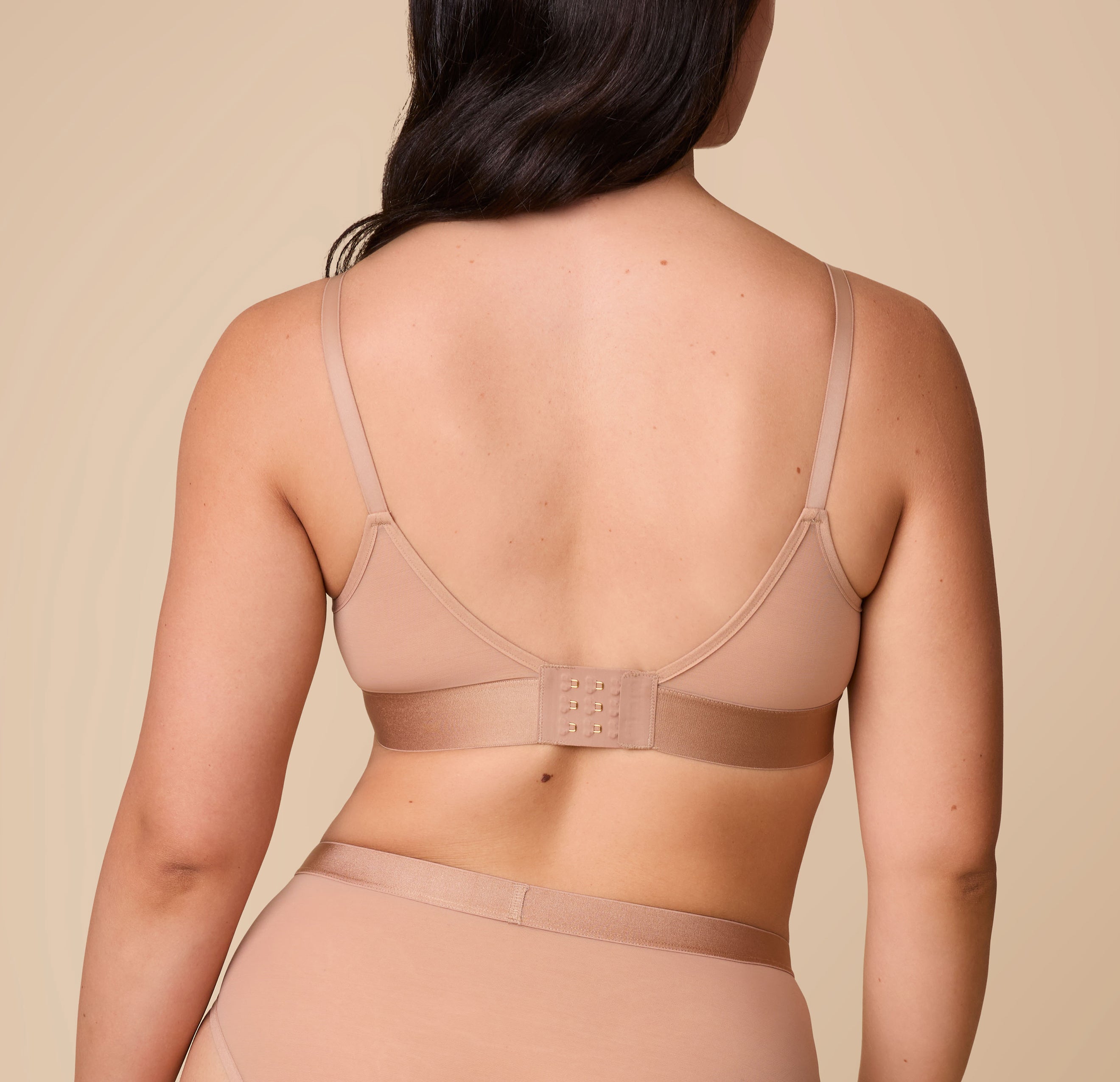 ComfortMesh™ Triangle Bralette - Taupe、mySite、bengalsvssteelers