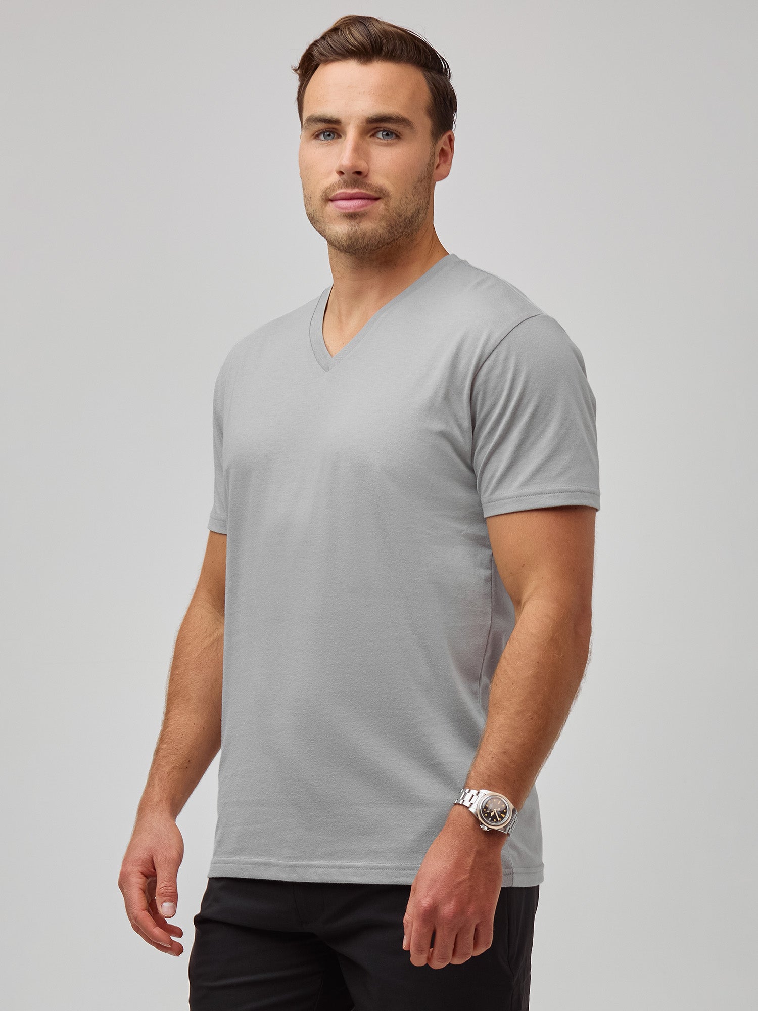  Pebble Grey V-Neck、mySite、ghnorth