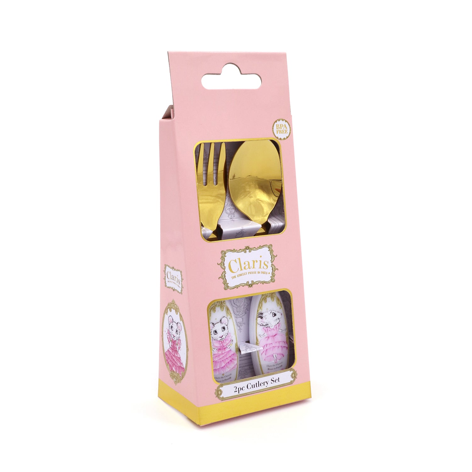 RETIRED - Claris The Mouse - Cutlery Set、mySite、g9winljtr