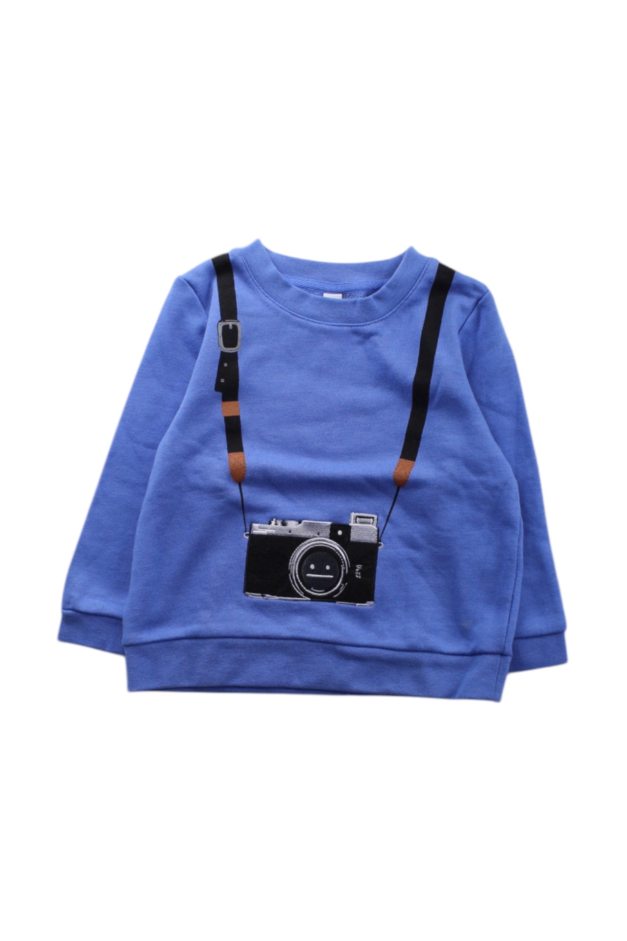 Graniph Camera Print Crewneck Sweatshirt 2-3T、mySite、g9winljtr