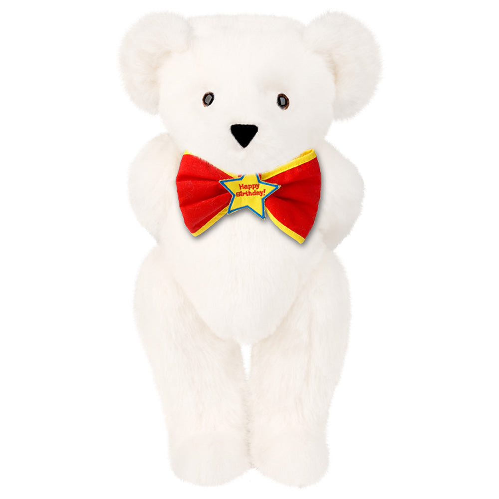 15 In. Happy Birthday Bow Tie Bear、mySite、g9winljtr