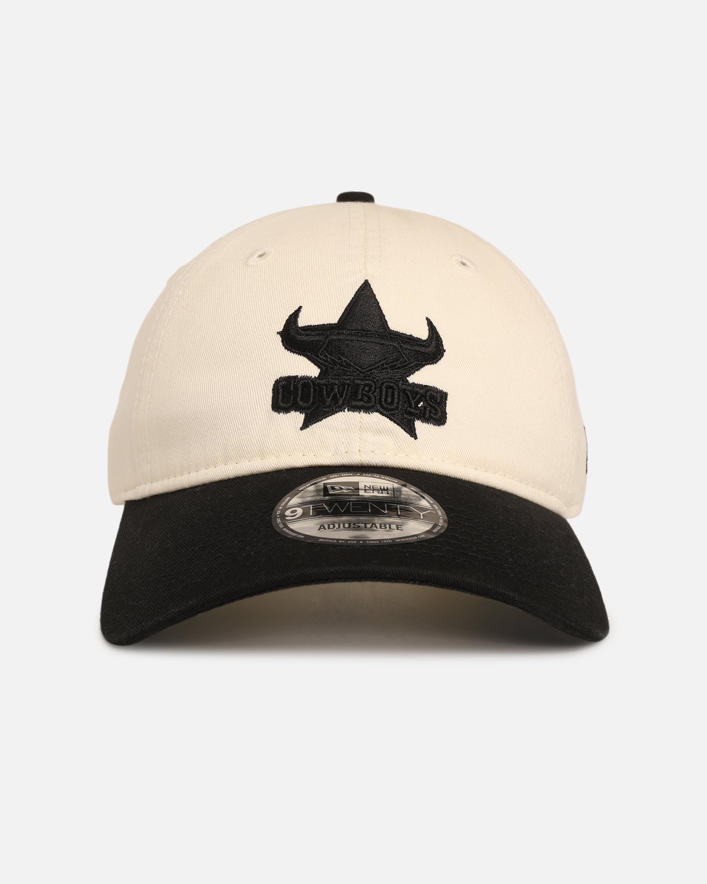 New Era North Queensland Cowboys 'NRL Two Tone' 9TWENTY Strapback Chrome White/Black、mySite、zt4zffjzw
