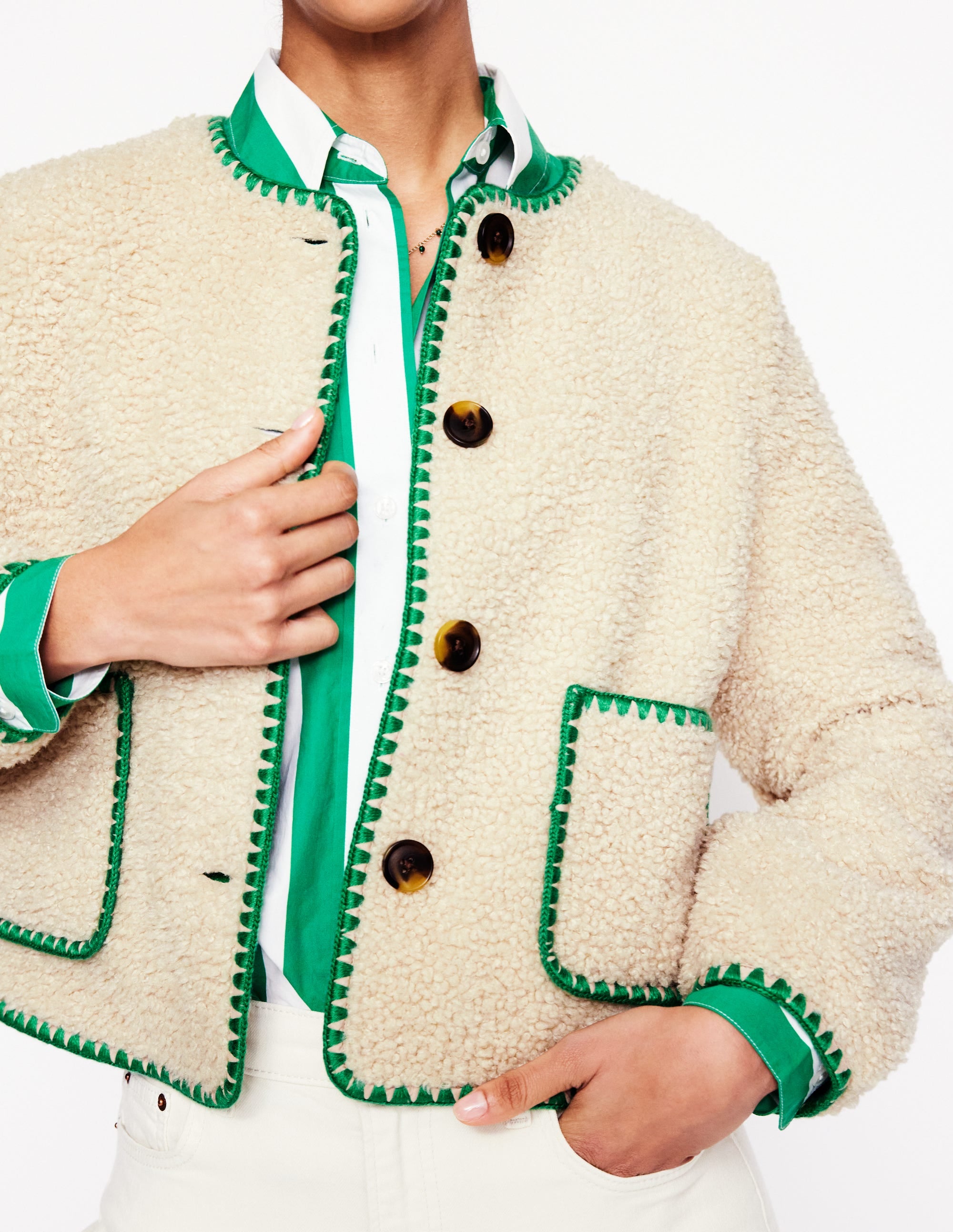  Highbury Casual Jacket-Neutral Borg、mySite、ashleygrahame