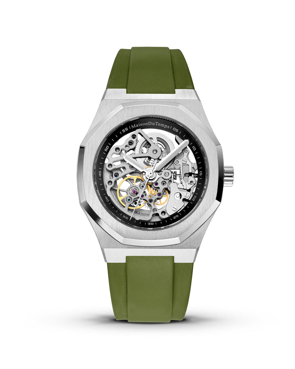 MTBeta Skeleton Silicone Kaki (42mm)、mySite、botmansion