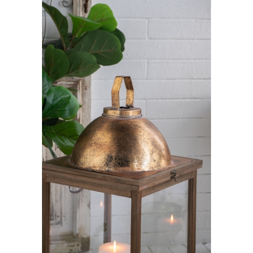 Wooden Candle Lantern Decorative, Hurricane Lantern Holder Decor for Indoor Outdoor, Home Garden Wedding、、xpatfood