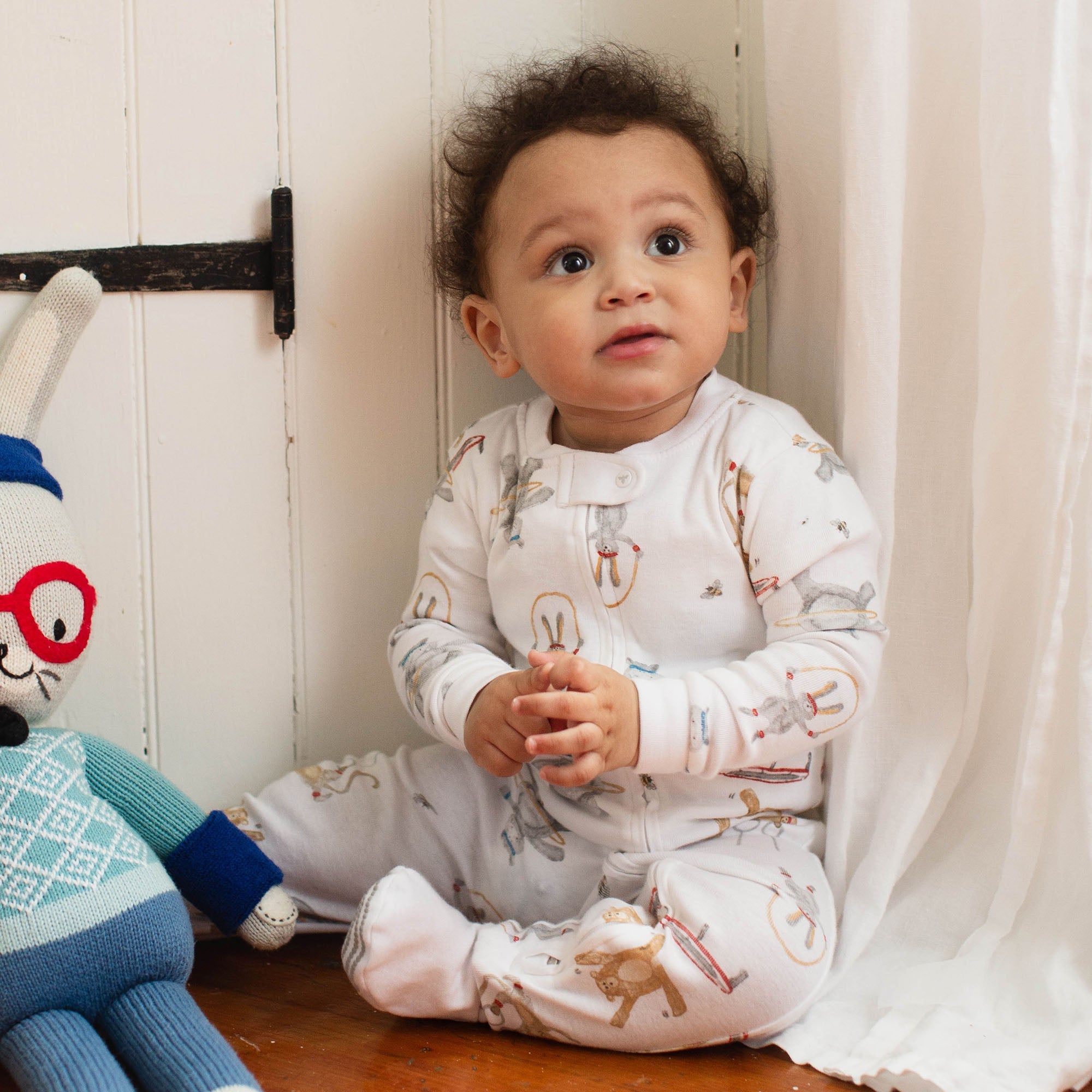 Jungle Gym Organic Two-Piece Pajamas、mySite、g9winljtr