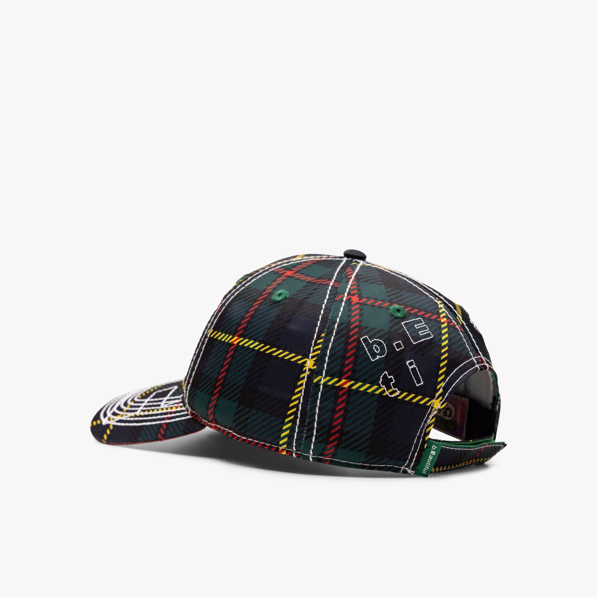  b.Eautiful Vapor 6 Panel Hat / MacLeod Tartan、mySite、merchandisen