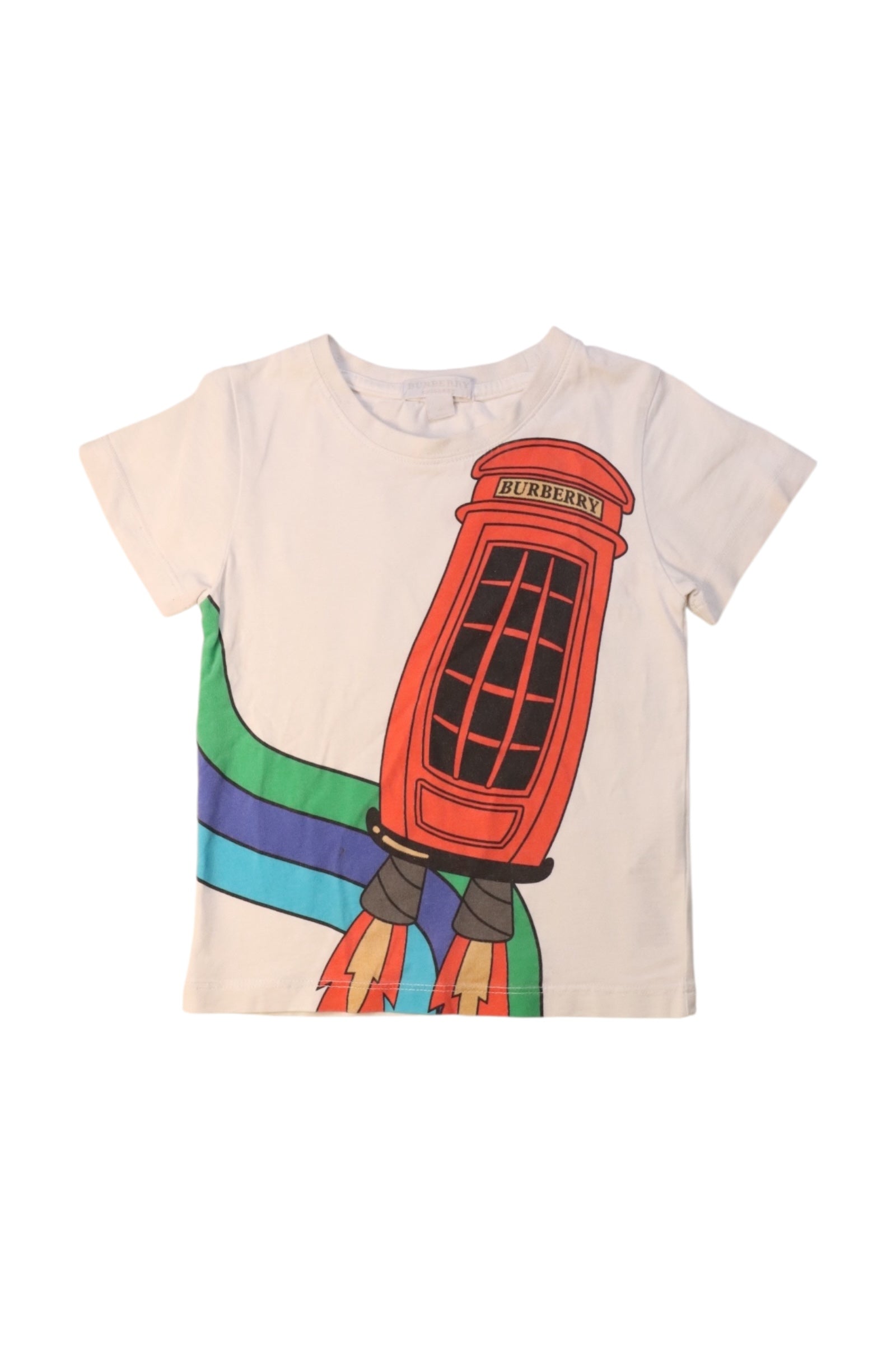 Burberry Rocket Telephone Short Sleeve T-Shirt 3T、mySite、g9winljtr