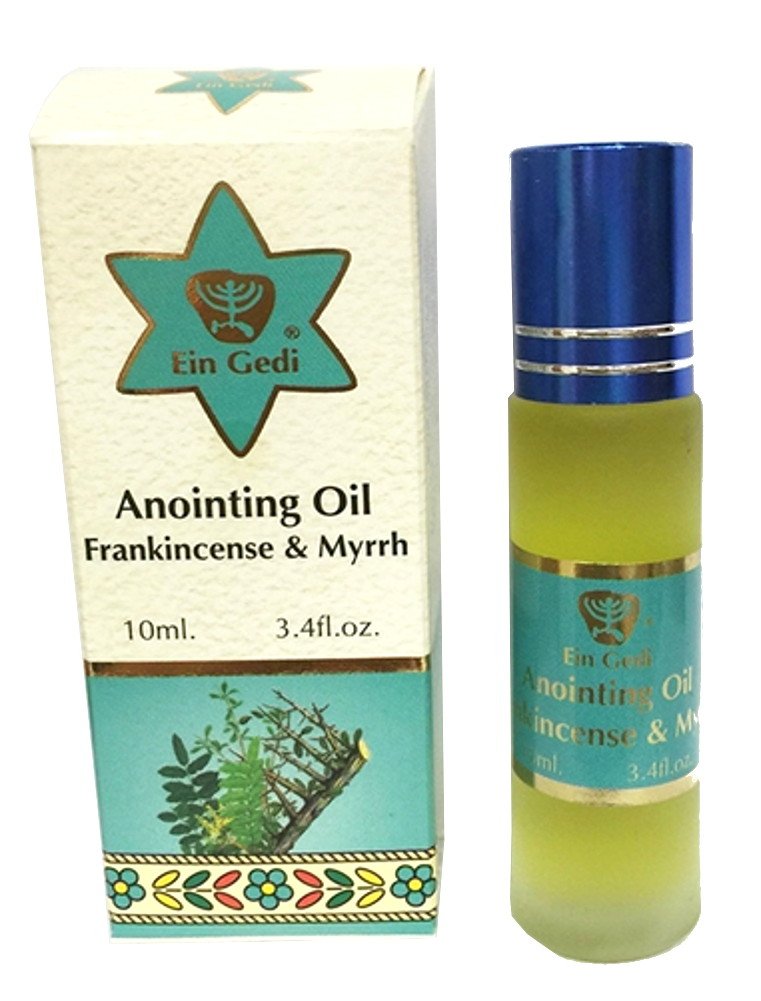 Frankincense and Myrrh anointing Oil from EIN Gedi in its New Roll-On Glass Bottle - Anointing Oil - 10ml (0.34 fl. oz.) by Ein Gedi、mySite、topwebapps