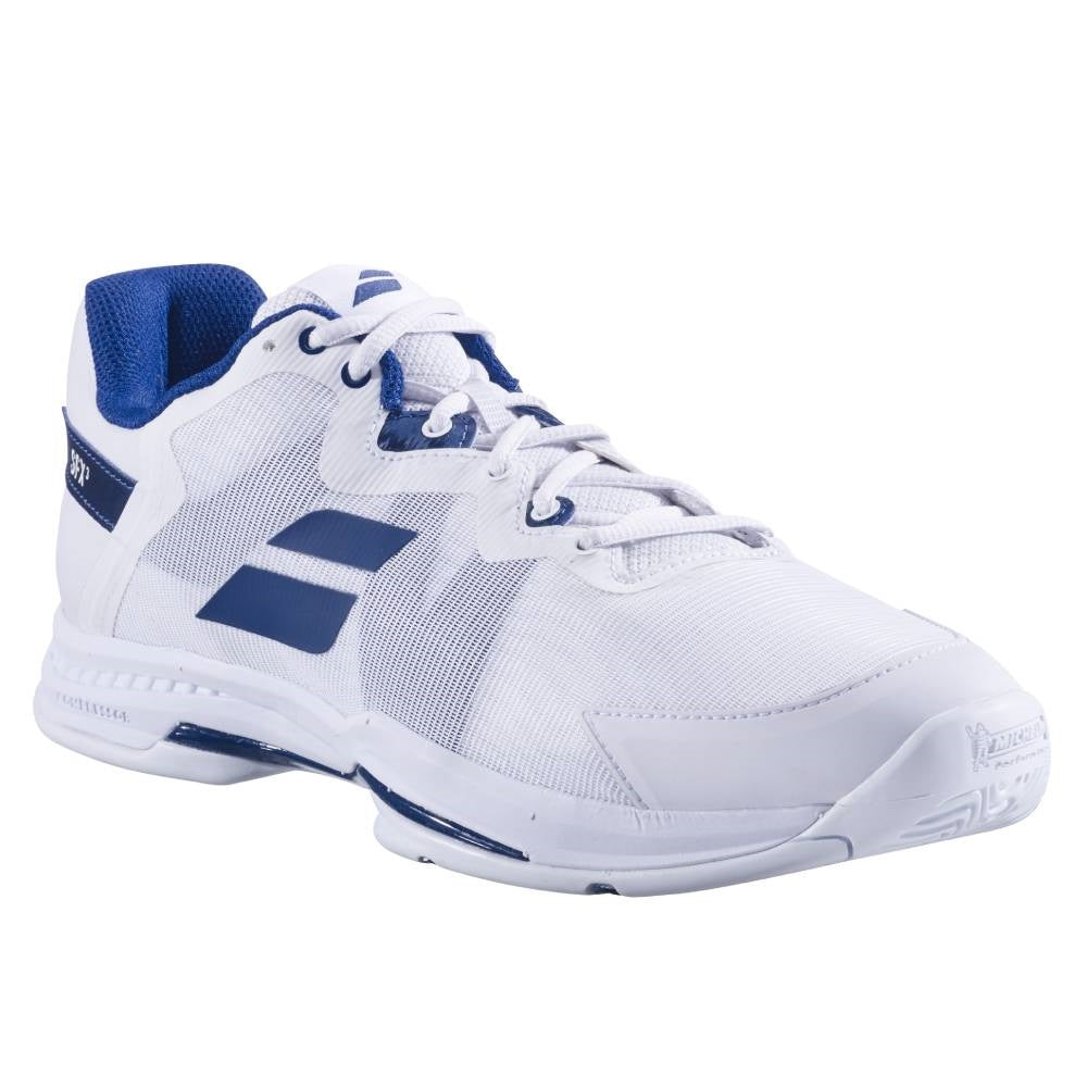 Babolat SFX 3 AC Men's Tennis Shoe (White/Navy)