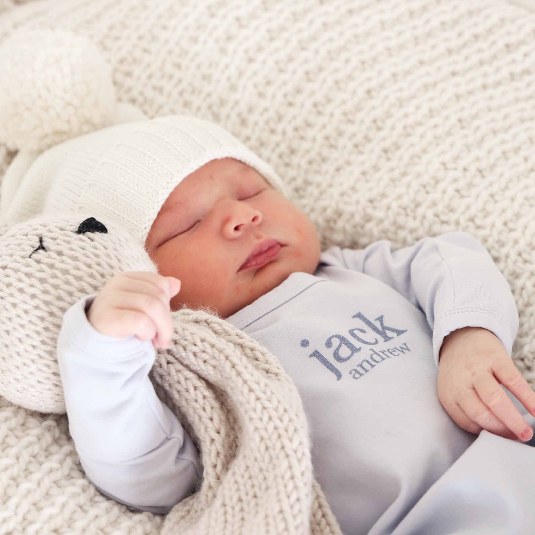  Personalized Full Length Snap Romper | Light Blue、mySite、layawaytickets