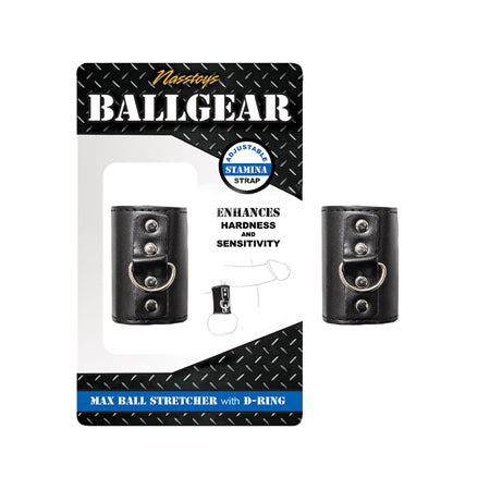 Ballgear Iron Max Ball Stretcher with D-Ring | Black | Enhancer | Adjustable、mySite、bottomscart