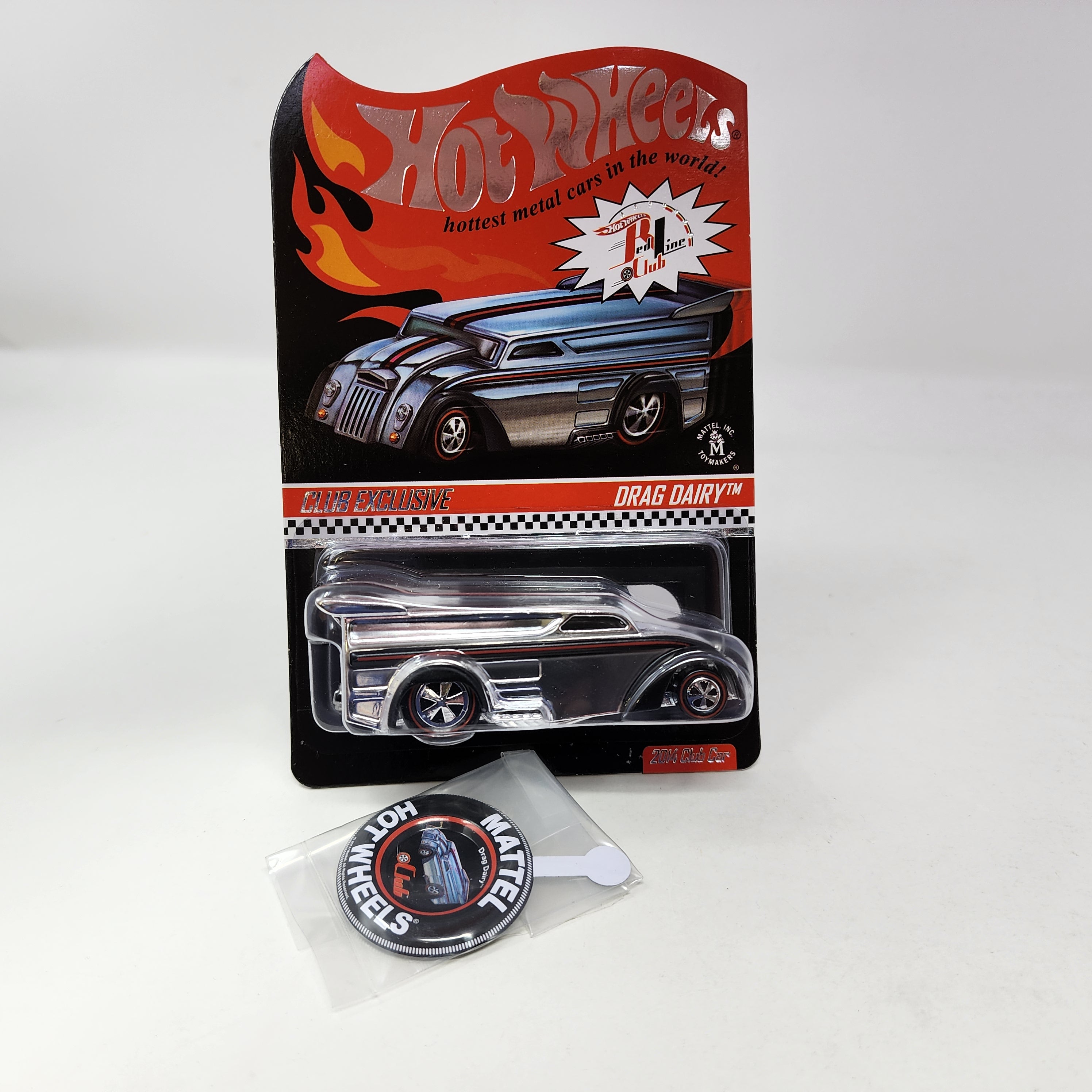 Drag Dairy Chrome * Hot Wheels Red Line Club RLC Exclusive、mySite、hgirdovlk