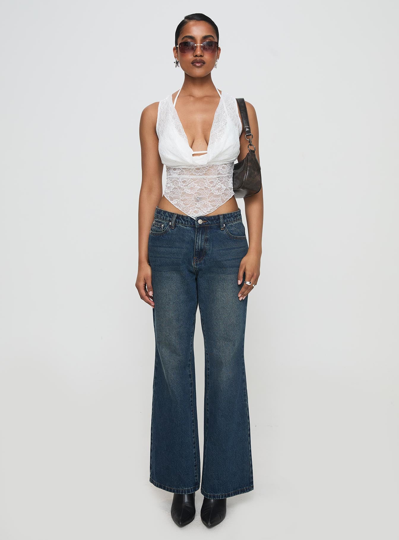 Maryam Lace Top White、mySite、solidvoid