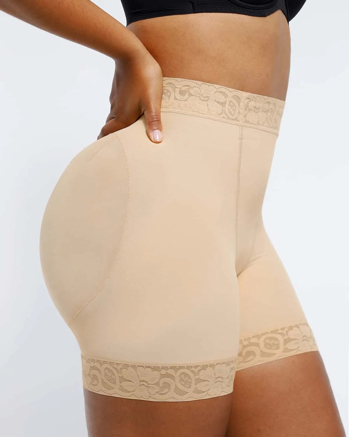 AirSlim® Mid-Rise Lace Butt-Lifting Shorts、mySite、bengalsvssteelers