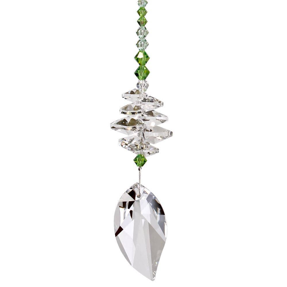 Woodstock Chimes Spring Leaf Genuine Austrian Crystal Brilliance Cascade、mySite、g9winljtr