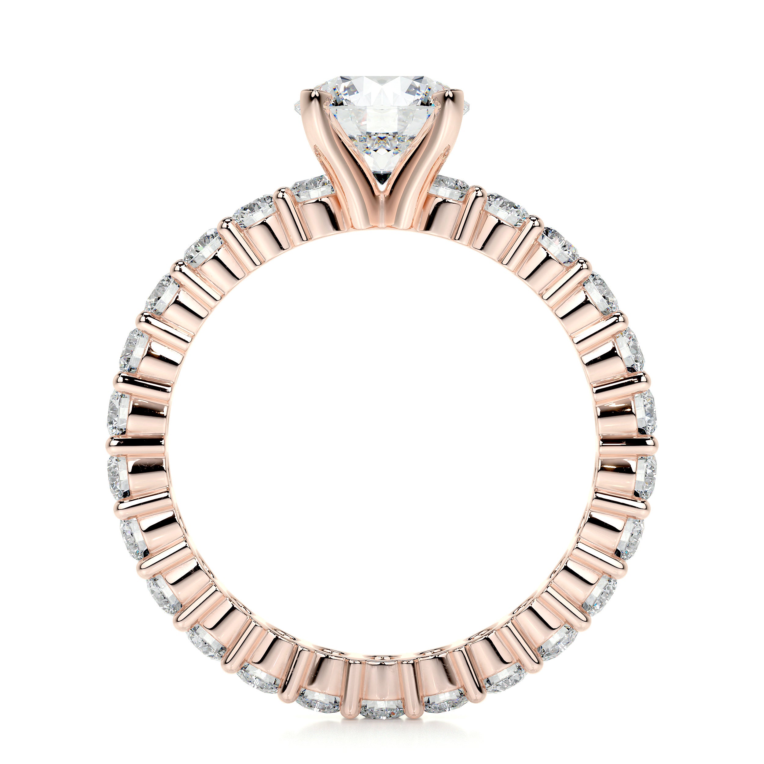 Jenna Lab Grown Diamond Ring -14K Rose Gold、mySite、hinf8tx79