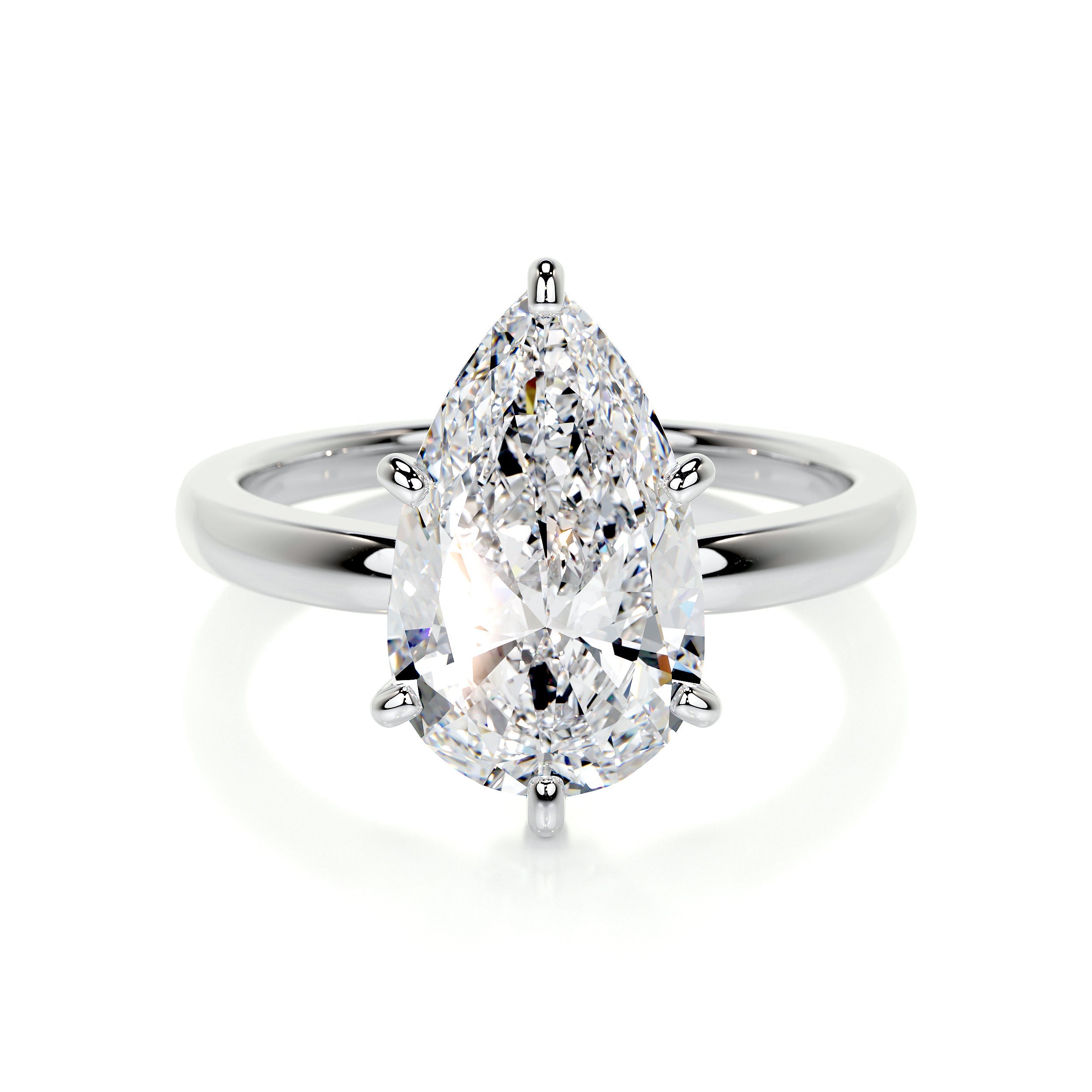 Adaline Lab Grown Diamond Ring -14K White Gold、mySite、hinf8tx79
